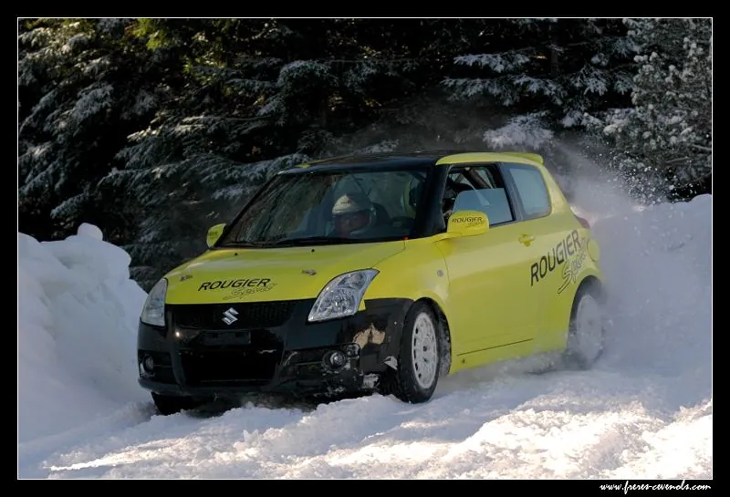 Suzuki Swift Gr.N sur la neige, 2008