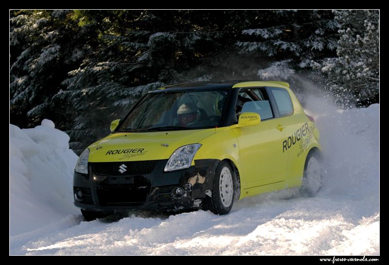 Suzuki Swift Gr.N sur la neige, 2008